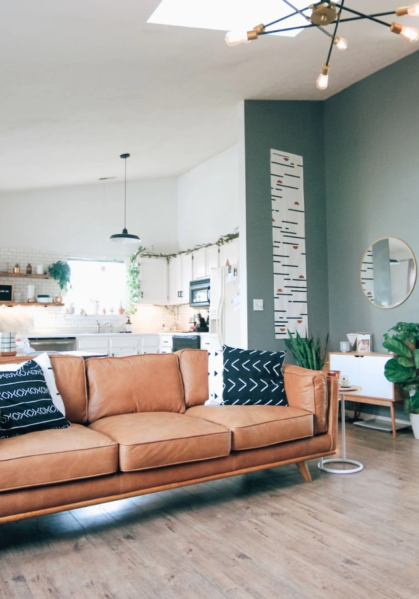 view of a modern living room